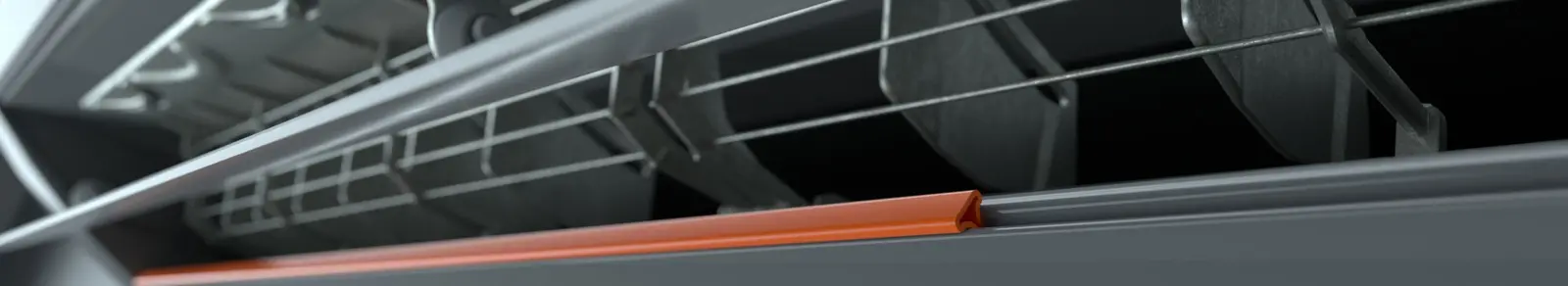 Klimagerät mit extrudierten Kunststoffprofilen