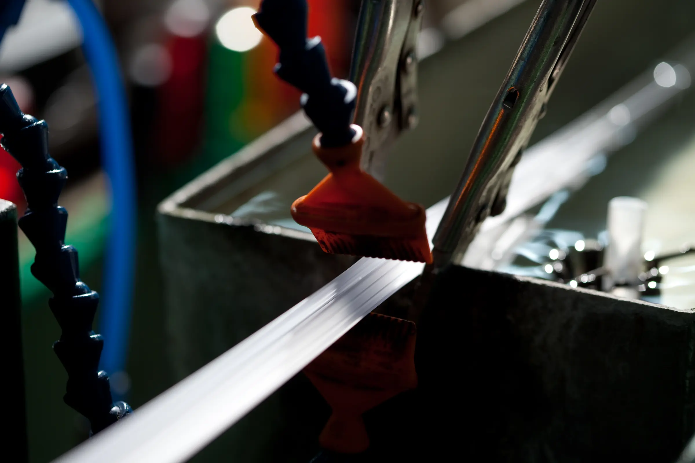 Detail aus der Extrusionsfertigung
